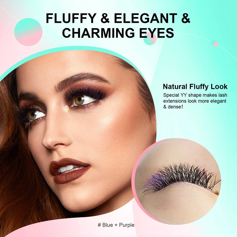 NAGARAKU YY Shape Hand Woven Premium  Eyelashes Extension