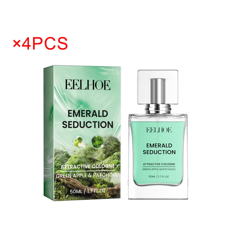 EELHOE Emerald Seduction Perfume Spray Fresh Lasting Fragrance Eau De Parfum Plant Floral Scent Fresh Romance Date Scent 1.7 OZ