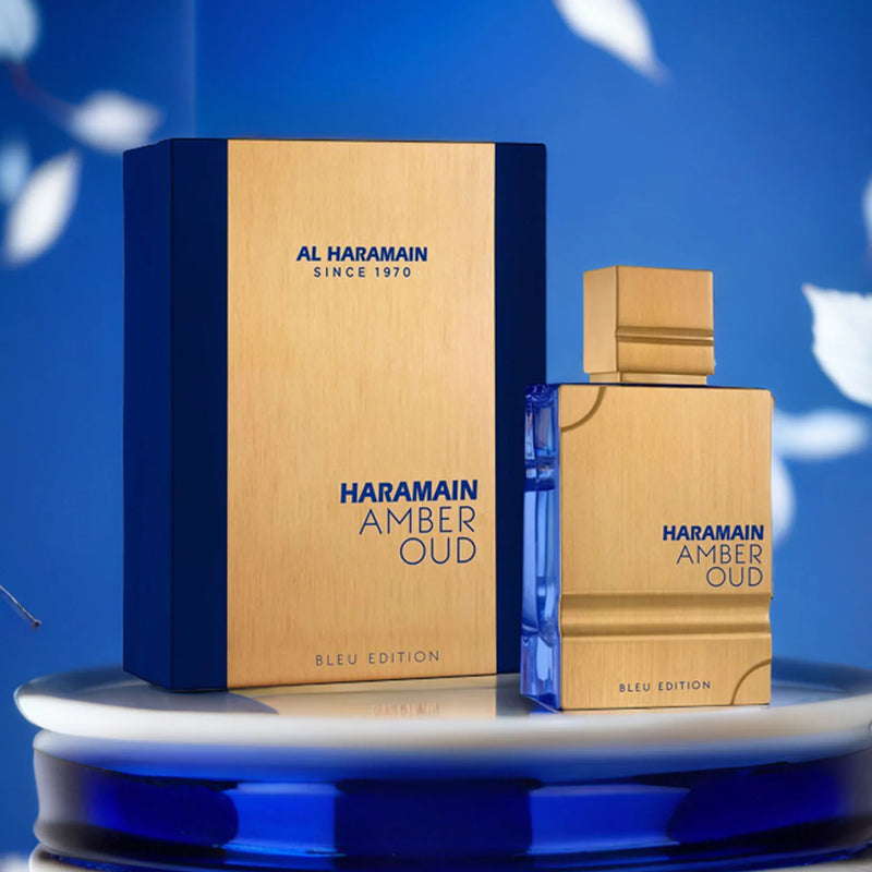 Al Haramain Oud Blue Edition Eau de Parfum Unisex Toilette Spray For Men's Cologne 2.0 Ounce Long-lasting Fragrance Best Gift