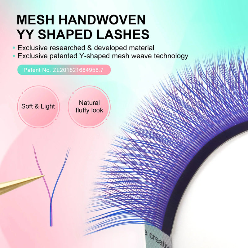 NAGARAKU YY Shape Hand Woven Premium  Eyelashes Extension