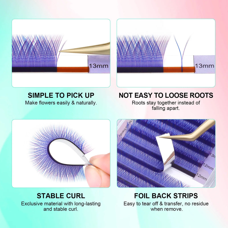 NAGARAKU YY Shape Hand Woven Premium  Eyelashes Extension