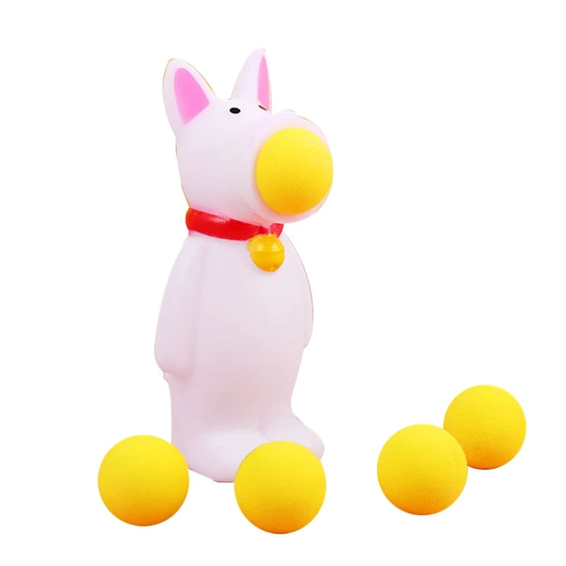 15 Styles Realistic Animal Shaped Shooting Squeeze Toys Prank Gadgets Foam Ball Popper Toy Anti Stress Fidgets for Adults Kids
