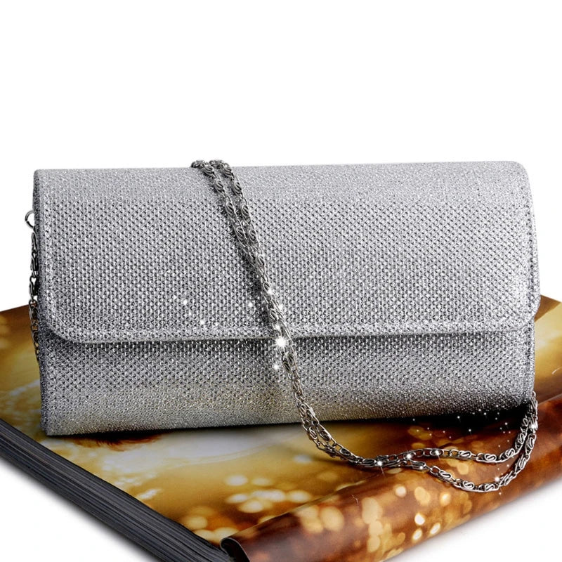 Women's Evening Shoulder Bag Bridal Clutch  Party Prom Wedding Envelope Handbag