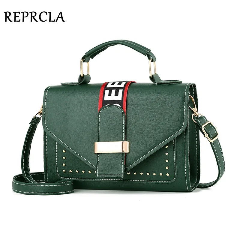 REPRCLA Luxury Designer Handbag Women Bag Fashion Crossbody Shoulder Bag PU Leather Ladies Hand Bags