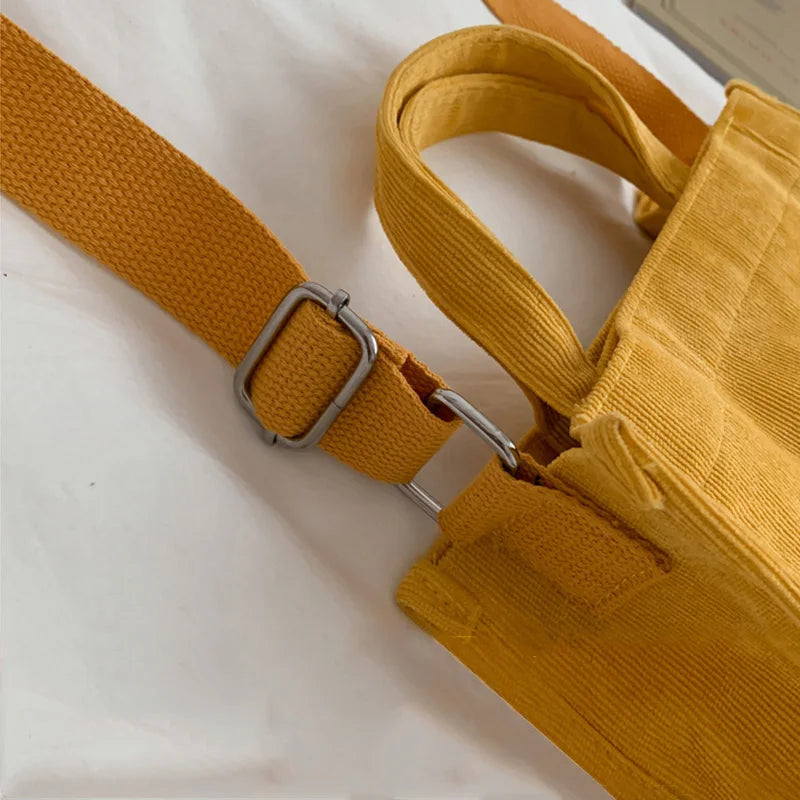 Girls Tote Bags Vintage Original Woman Handbags 2023 Winter Women Shoulder Bag Corduroy Crossbody Mini Brand Bag free Shipping