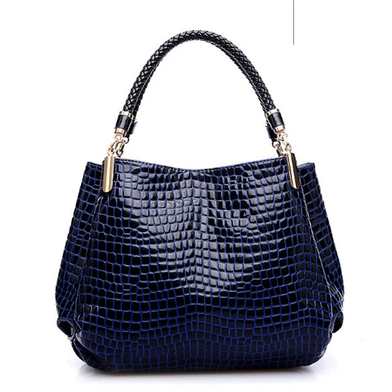 Famous Designer Brand Bags Women Leather Handbags  Luxury Ladies Hand Bags Purse  Shoulder Bags Bolsa Sac Crocodile Bolsa