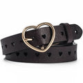 New Buckles Belt Female Deduction Side Gold Buckle Jeans Wild Belts For Women Fashion Students Simple Casual Trousers Belt LB012