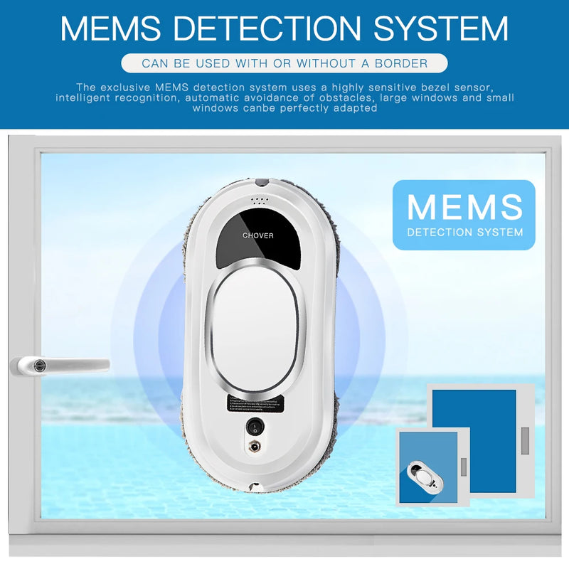 Chovery Vacuum cleaner window vacuum cleaning robot window vacuum cleaner limpiacristales remote control for home