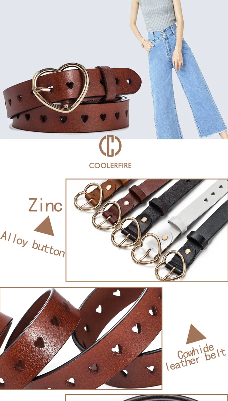 New Buckles Belt Female Deduction Side Gold Buckle Jeans Wild Belts For Women Fashion Students Simple Casual Trousers Belt LB012