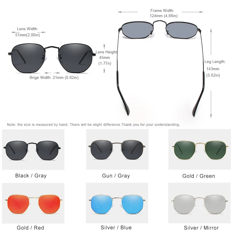 KINGSEVEN 2023 Round Sun glasses Female Retro Reflective Sunglasses Men Polarized Eyewear Oculos De Sol gafas  UV400 Protection