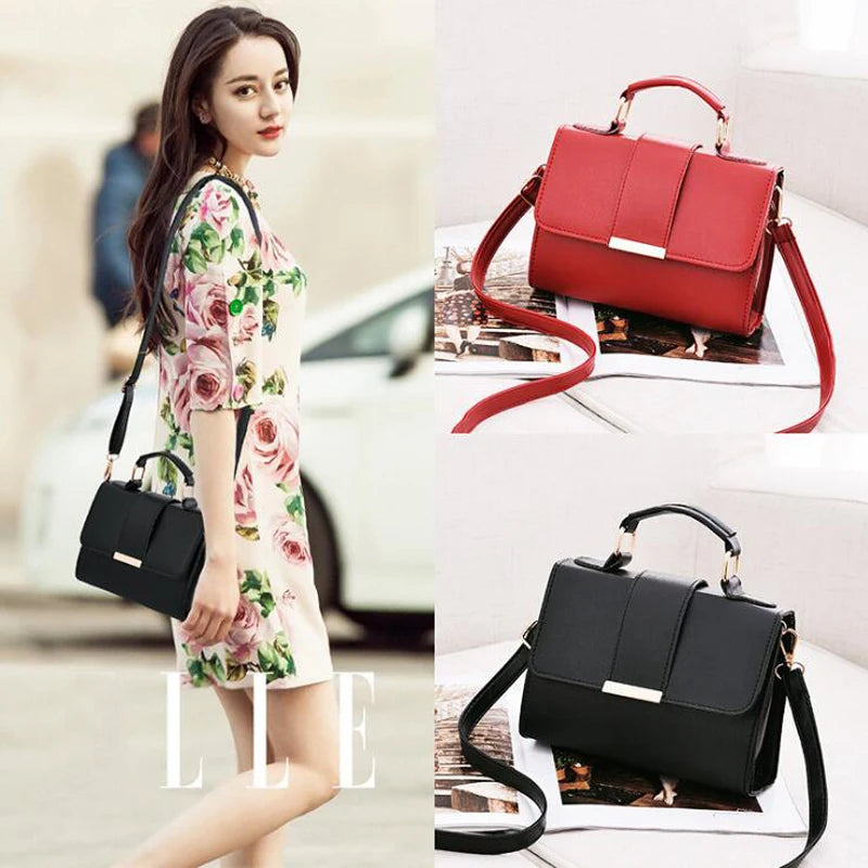 REPRCLA 2022 Summer Fashion Women Bag Leather Handbags PU Shoulder Bag Small Flap Crossbody Bags for Women Messenger Bags