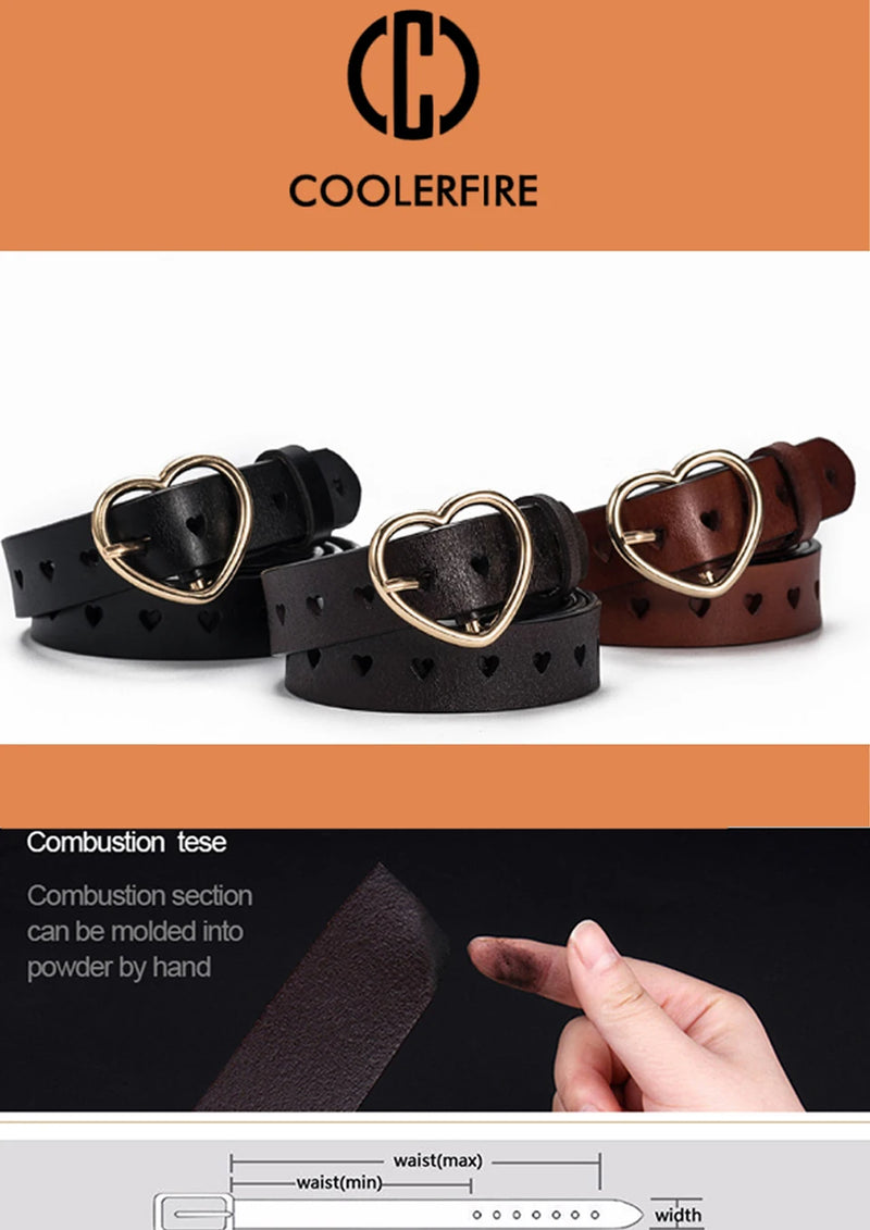 New Buckles Belt Female Deduction Side Gold Buckle Jeans Wild Belts For Women Fashion Students Simple Casual Trousers Belt LB012