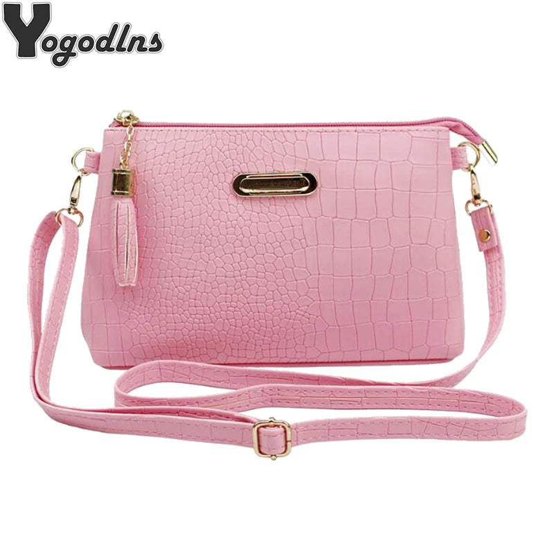 Small Shoulder Bag for Women Tassel Designer Shoulder Bag Female Crossbody Bags Sweet Messenger Bag Solid Color Flap Bags