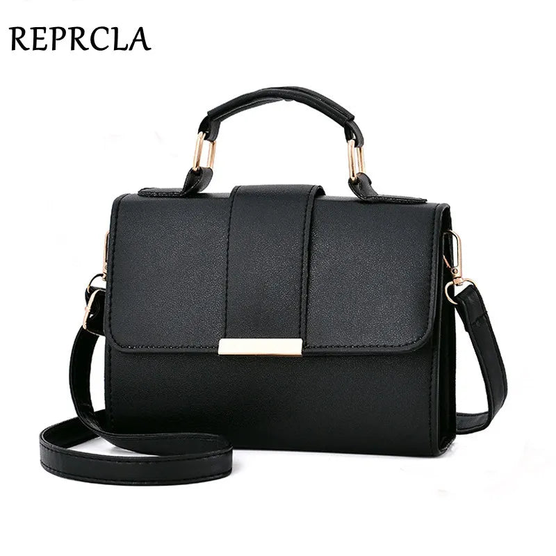 REPRCLA 2022 Summer Fashion Women Bag Leather Handbags PU Shoulder Bag Small Flap Crossbody Bags for Women Messenger Bags