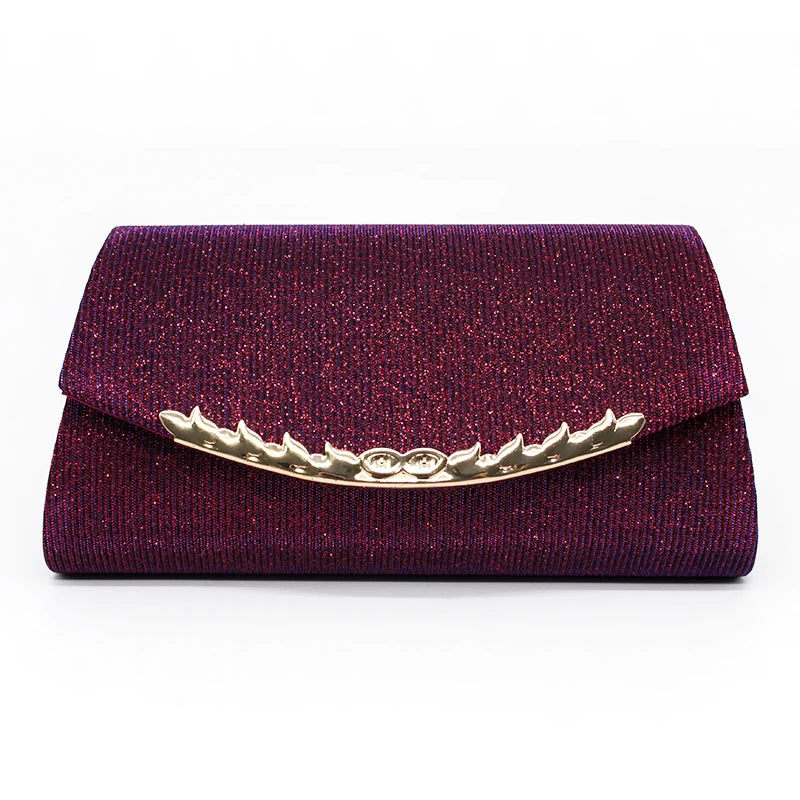 Woman Evening Bag 2023 Luxury Handbags Party Banquet Glitter Women Bags Brand Wedding Clutches Shoulder Bag Purse Bolsas Mujer