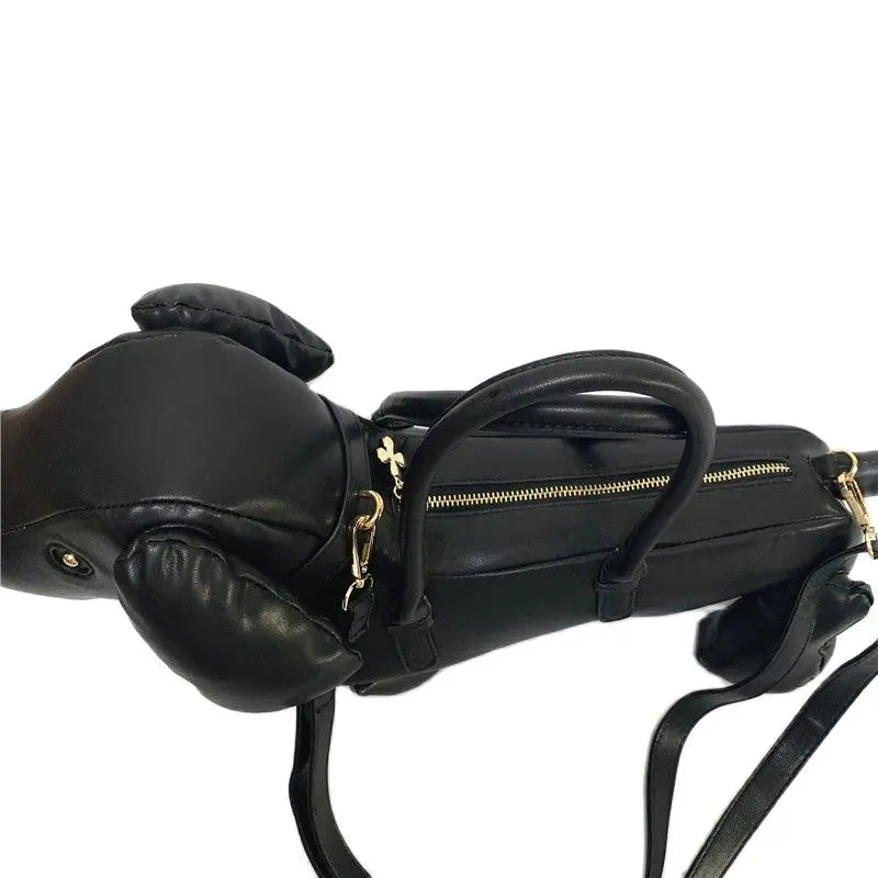 2022 Fashion Top Floor lawyer's Same HandBag Personalized Soft Leather Creative Dog Modeling Bag Single Shoulder Messenger Bags
