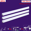 Led Lights for Kitchen 110v 220v Under Cabinet Light 5W 10W 20W Ceiling Led tube Bar Wall Lamp Home Shop Bedroom Closet lighting