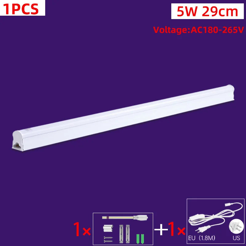 Led Lights for Kitchen 110v 220v Under Cabinet Light 5W 10W 20W Ceiling Led tube Bar Wall Lamp Home Shop Bedroom Closet lighting