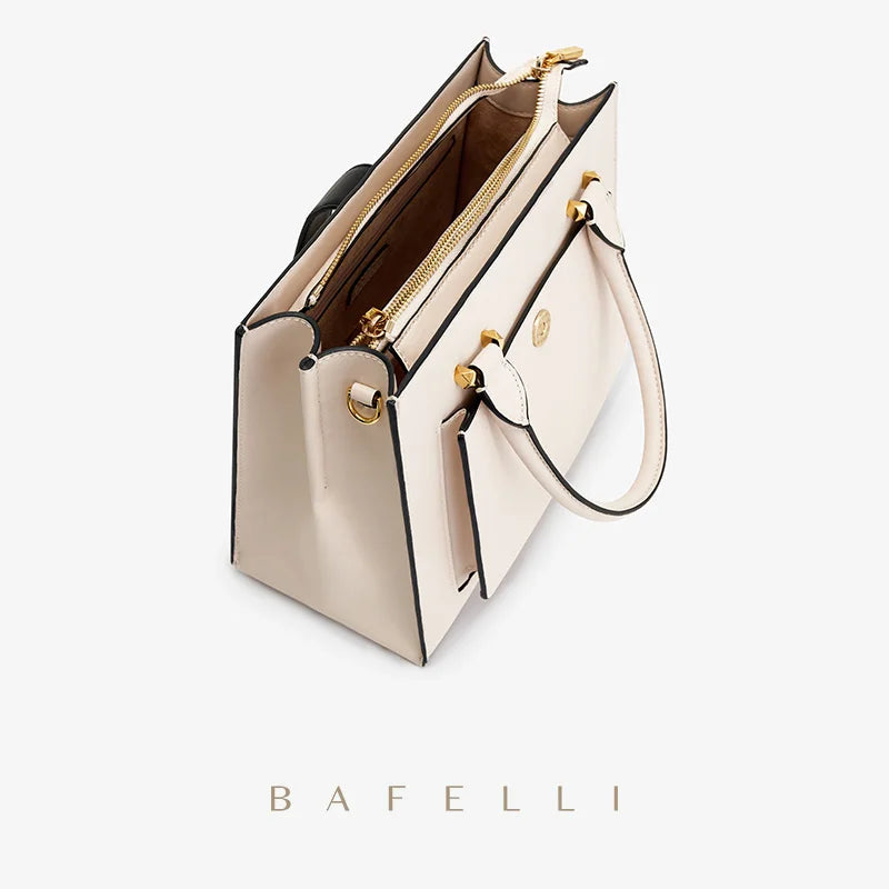 BAFELLI WOMEN'S BAGS NEW 2024 CELEBRITY FASHION CAT HANDBAG CROSSBODY SHOULDER FEMALE LEATHER DESIGNER STYLISH LUXURY PURSE