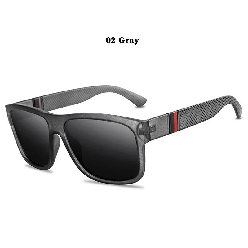 Oversized Polarized Sunglasses For Men Women Fashion Driving Square Vintage Fishing Travel Big Frame Sun Glasses UV400 Eyewear