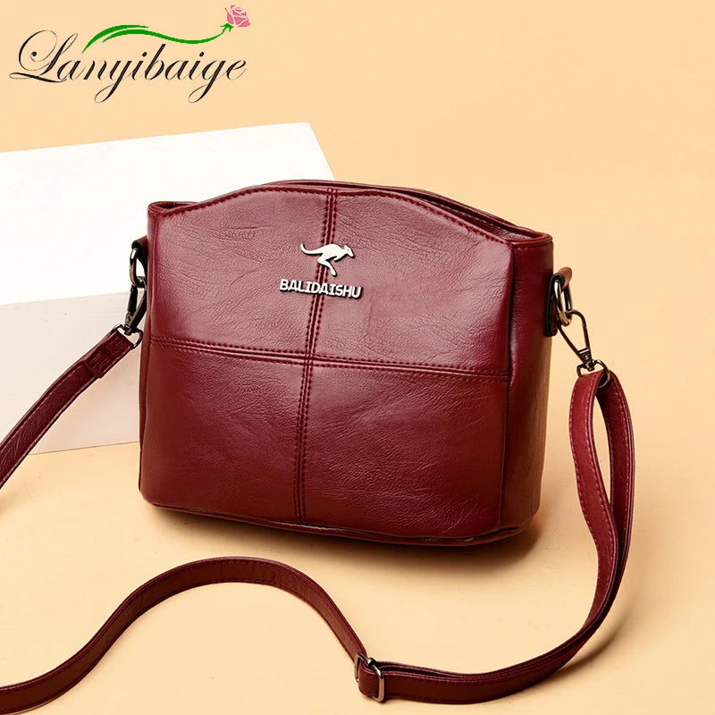 Summer Bag Female Small Shoulder Bags Ladies 2023 NEW Casual Crossbody Bag For Women HighQuality Soft Leather Messenger Bag Sac