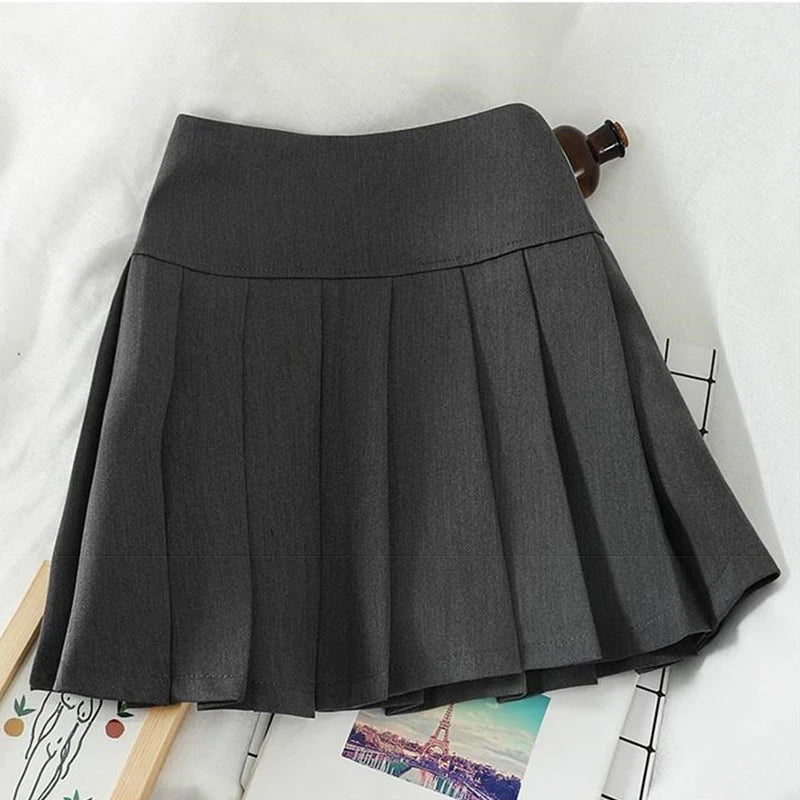Women Patchwork Skirts High Waist Retro All-match Slim Hipsters Y2K Young Style Design Streetwear Cool Girls Casual Chic Basic