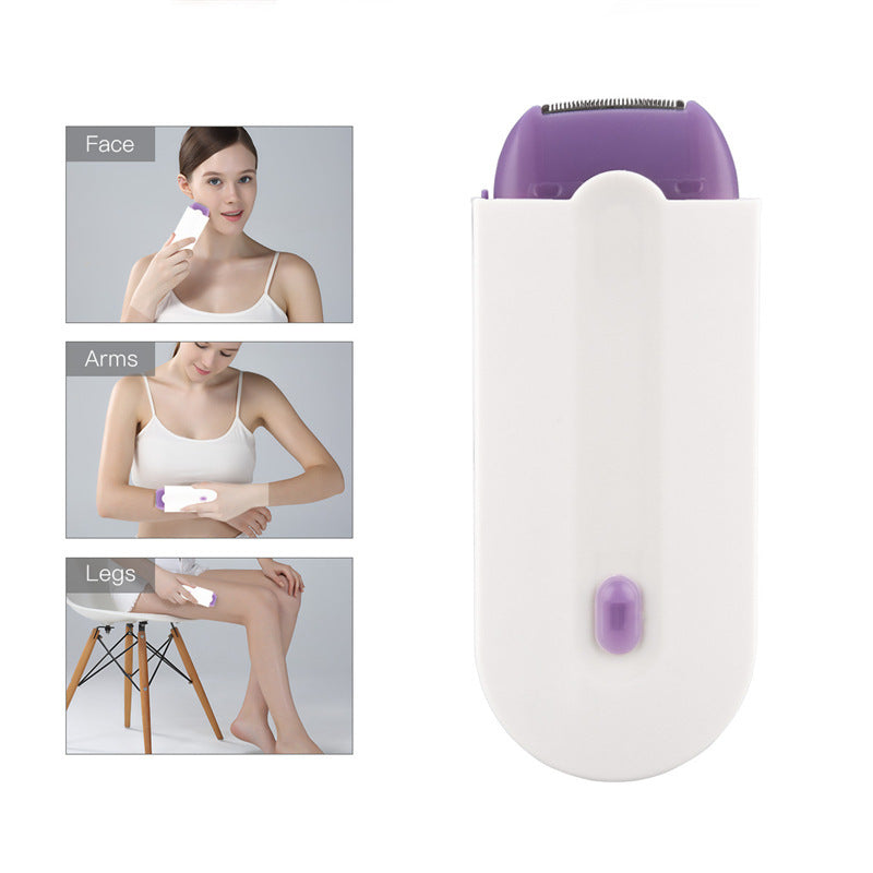 Sensor Lady Shaver Blue Light Female Depilator Yes Finishing Touch Laser Eyebrow Trimmer