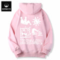 Kerwats Couple Gender-Free Graffiti Printing Sweater