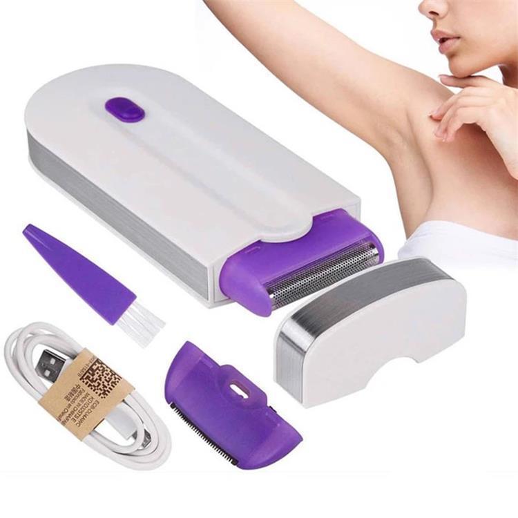 Sensor Lady Shaver Blue Light Female Depilator Yes Finishing Touch Laser Eyebrow Trimmer