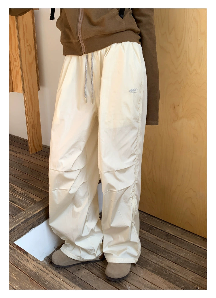 Outdoor Lightweight Casual Loose Side Zipper Quick-Drying Pants