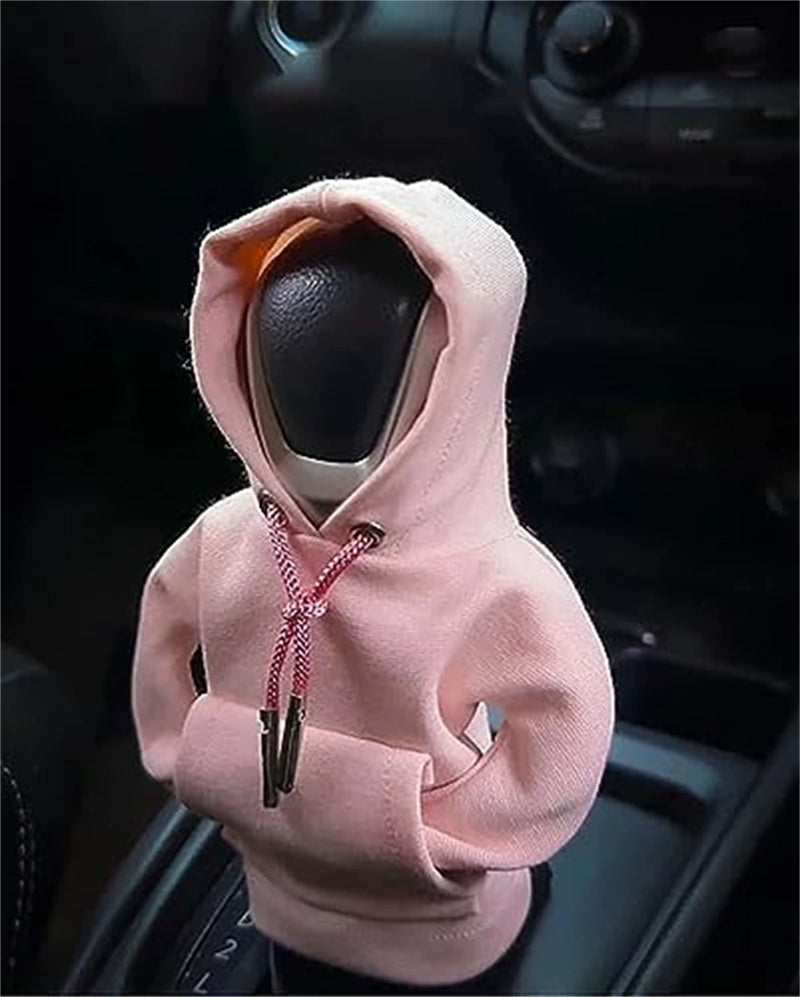 Shift Lever Winter Hoodie Shirt Car Gear Handle Cover