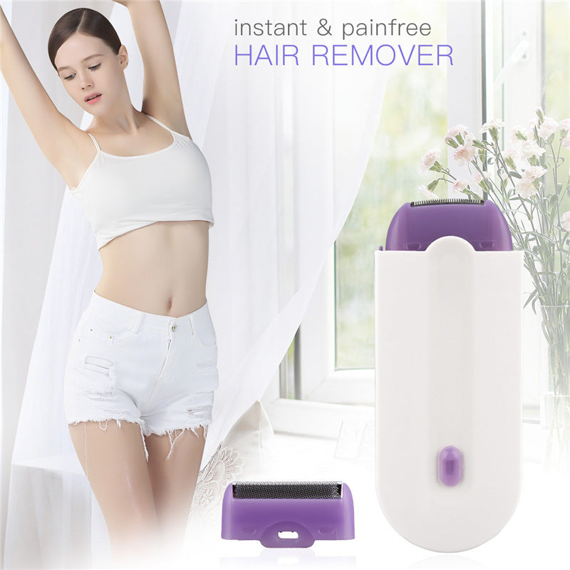 Sensor Lady Shaver Blue Light Female Depilator Yes Finishing Touch Laser Eyebrow Trimmer