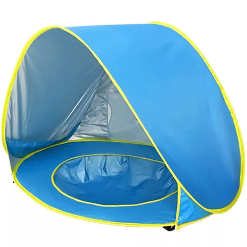 Outdoor Sunshade Small Tent Light Sunscreen Beach Children Foldable Children Seaside Quickly Open Portable Sand Playing with Water