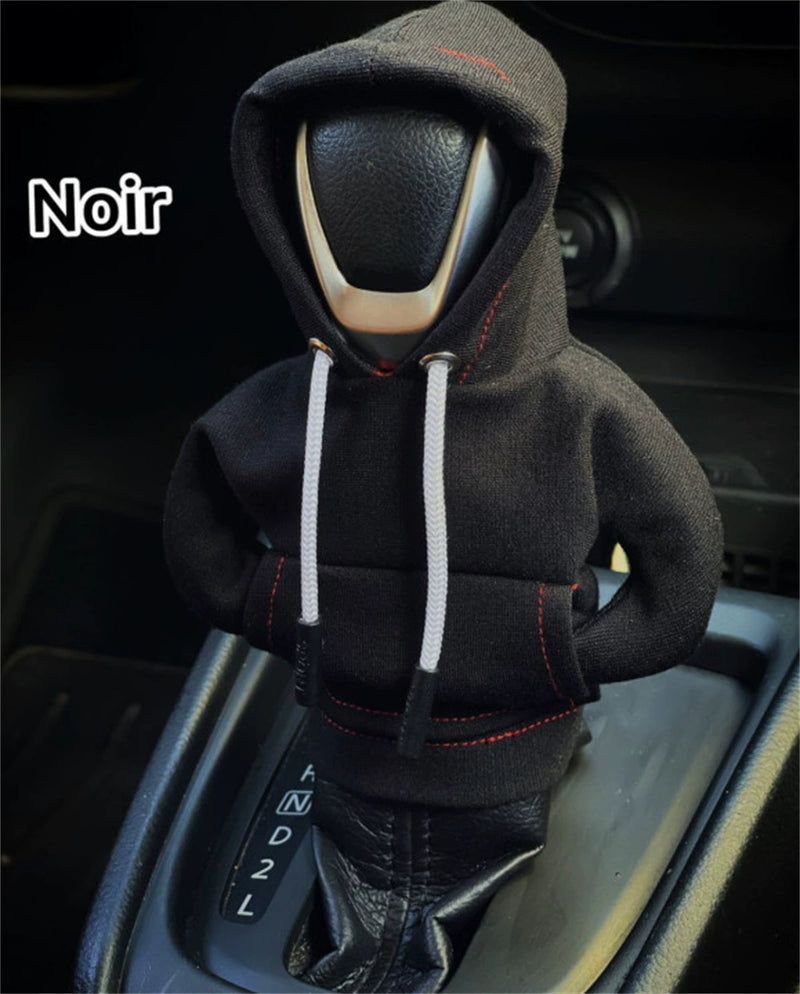 Shift Lever Winter Hoodie Shirt Car Gear Handle Cover