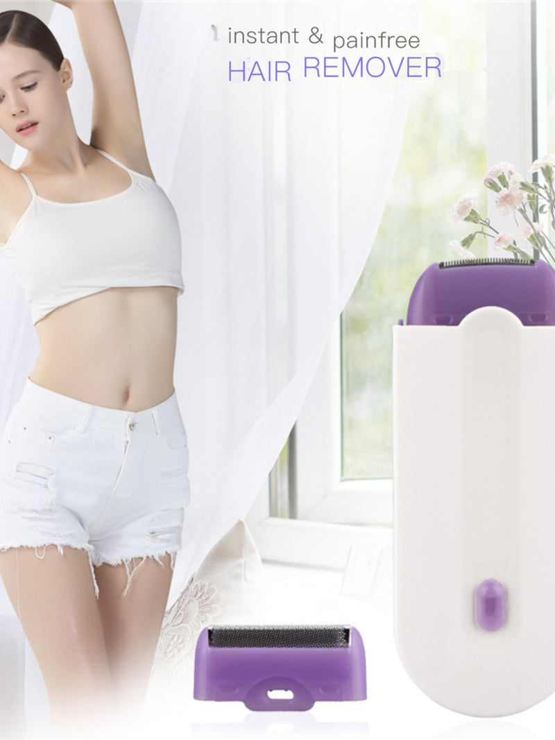 Sensor Lady Shaver Blue Light Female Depilator Yes Finishing Touch Laser Eyebrow Trimmer
