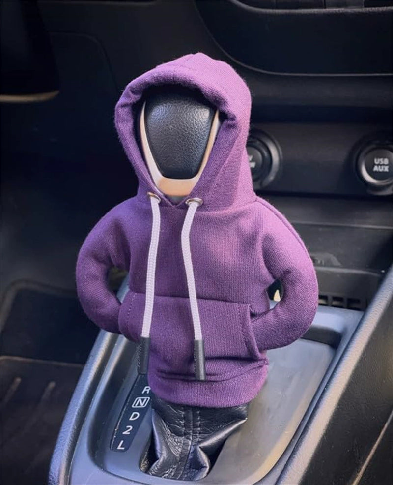 Shift Lever Winter Hoodie Shirt Car Gear Handle Cover