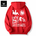 Kerwats Couple Gender-Free Graffiti Printing Sweater