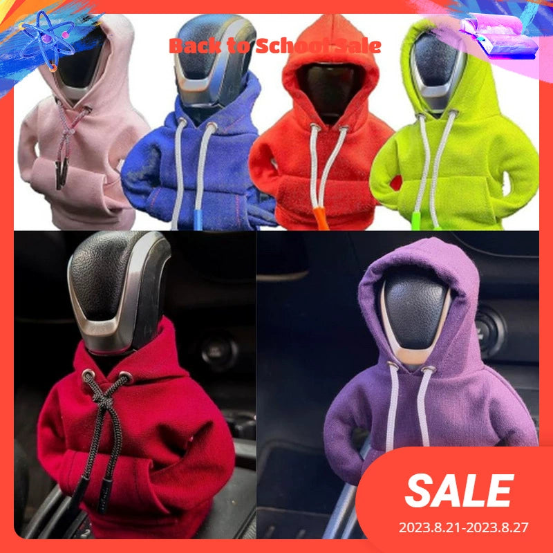 Shift Lever Winter Hoodie Shirt Car Gear Handle Cover