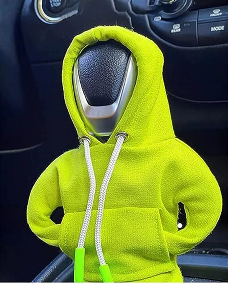 Shift Lever Winter Hoodie Shirt Car Gear Handle Cover