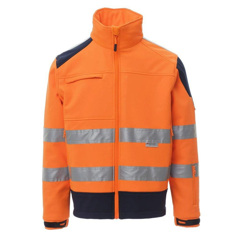 Parka Outdoor Waterproof Breathable Cycling Locomotive Rescue Parka Highly Reflective Fleece-lined Soft Shell Jacket Shell Jacket Series