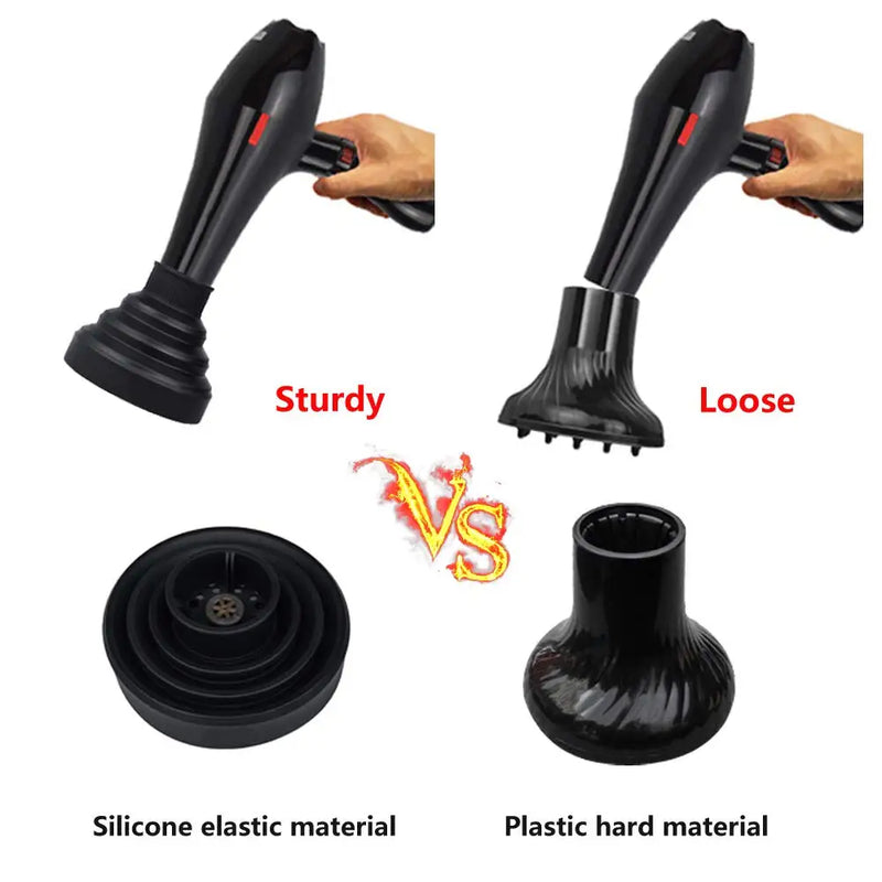Barbertop Silicone Hairdryer Diffuser Cover Temperature Resistant Silica Foldable Hairdressing Curly Styling Hair Care Salon