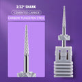Ceramic Tungsten Carbide Nail Drill Bit Rotate Burr Milling Nail Cutter Bits Electric Drill Machine For Manicure Pedicure Tools