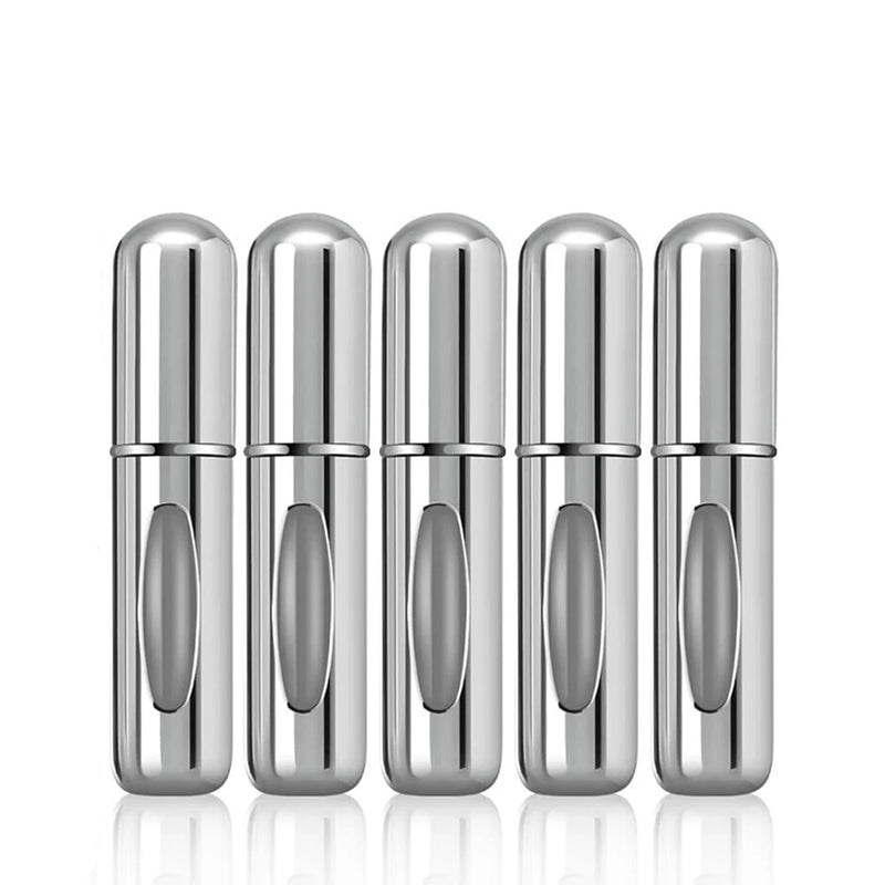 1/5Pcs Travel Perfume Bottle Refillable Portable Mini Atomizer Spray Refill Bottle Women Pocket Dispenser Cologne Sprayer 5ml