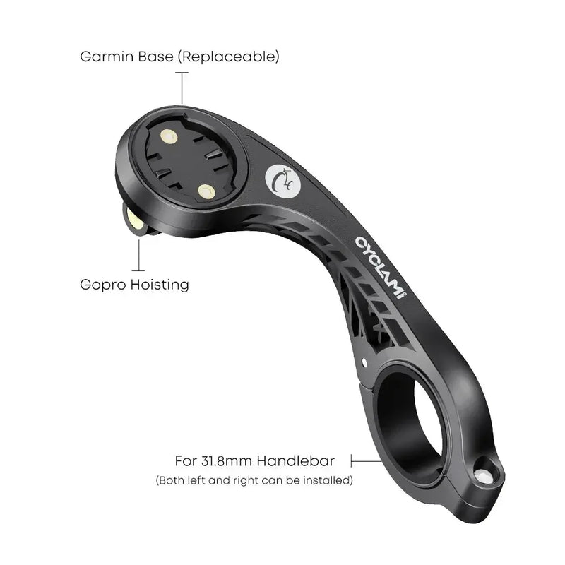 CYCLAMI S2 Bike Computer Mount MTB Road Super Light GPS Holder for XOSS G G2 plus IGPSPORT BSC100S Camera GoPro Bracket Bicycle