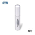 5ml Portable Mini Refillable Perfume Bottle With Spray Scent Pump Empty Cosmetic Containers Atomizer Bottle For Travel