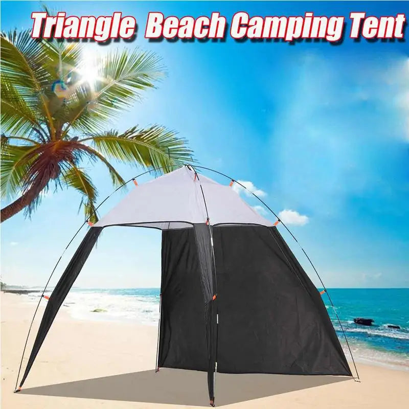 Outdoor Canopy Beach Shelter Sun Shade Tent Lightweight Anti-UV Waterproof Tent Sun Shade For Fishing Camping Picnic Travel