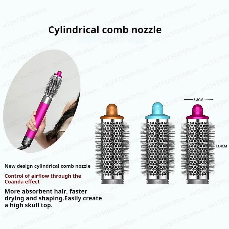 Hair Styler Nozzle For Dyson Airwrap HS01 HS05 Sencicimen X9 Hair Dryer Accessories Multi Hair Curler Hard Soft Smoothing Brush