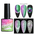 5/7/8ml Super-Bright Metallic Painting Liner Gel Polish Silver/Gold/Rose Mirror Gel Nail Polish Semi Permanent UV Nail Art Verni