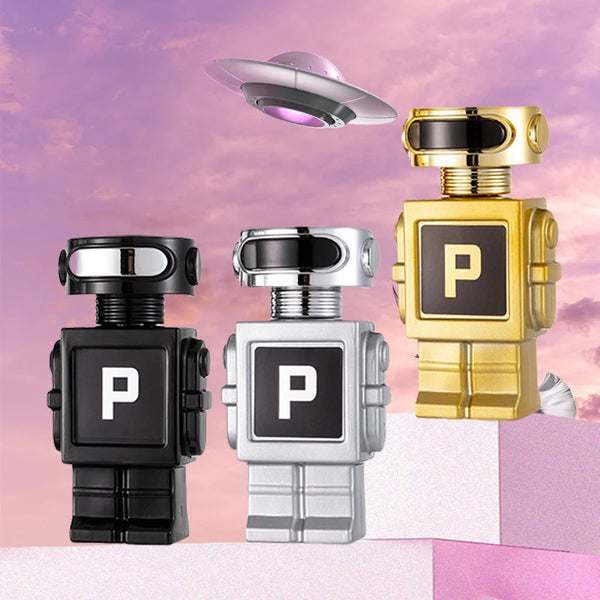 Futuristic Robot Style Perfume Light Fragrance Genuine Men Perfum Long-Lasting Woman Scent Woody Floral Note Eau De Toilette