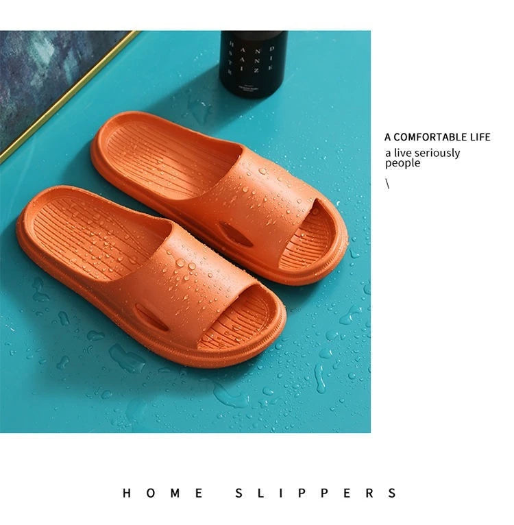 Non Slip Slides Lightweight Open Toe Quick Dry Slippers For Indoor Outdoor Bathroom Beach Summer Indoor Outdoor Eva Slippers